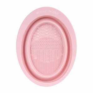 brushworks Silicone Makeup Brush Cleaning Bowl