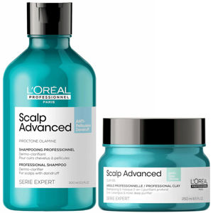 L'Oréal Professionnel Serié Expert Scalp Advanced Anti-Dandruff Shampoo And Mask Routine