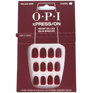 O.P.I Xpress/On Dark Red Press On Nails Gel-Like Salon Manicure