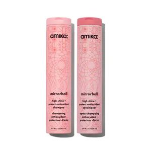 amika Mirrorball High Skine + Protect Shampoo & Conditioner Duo