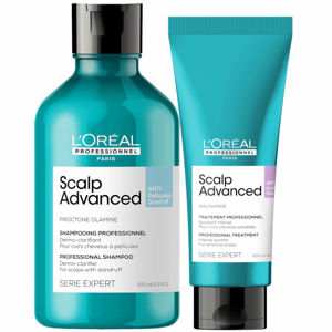 L'Oréal Professionnel Serié Expert Scalp Advanced Anti-Dandruff Shampoo And Hair Treatment Routine