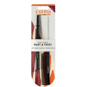 CANTU Spiral Style Part And Twist Comb