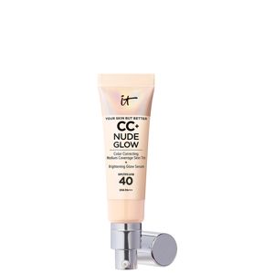 IT Cosmetics Cc+ And Nude Glow Lightweight Foundation And Glow Serum With Spf40