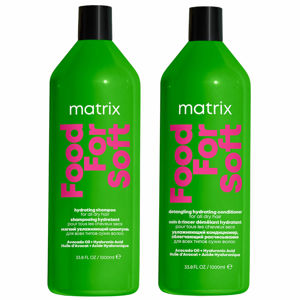 Matrix Food For Soft Hydrating Shampoo And Conditioner With Avocado Oil And Hyaluronic Acid For Dry Hair Duo