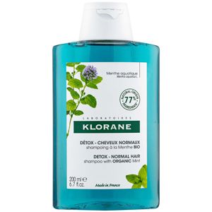 Klorane Detox Shampoo With Organic Aquatic Mint
