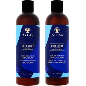 As I am Dry & Itchy Scalp Care Olive And Tea Tree Oil Shampoo & Conditioner