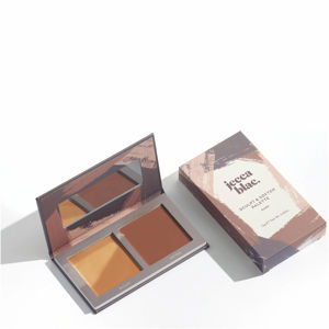 Jecca Blac eek mirrored compact that houses a duo of cream shades