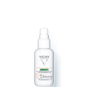 Vichy Capital Soleil Uv-Clear Daily Sun Protection Spf50+ With Salicylic Acid