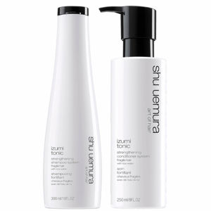 Shu Uemura Art Of Hair Izumi Tonic Rice Water Shampoo And Conditioner Routine
