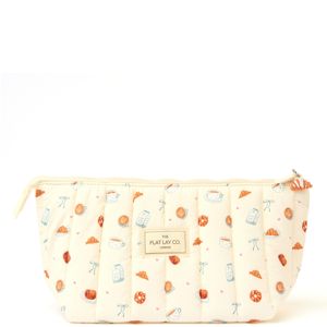 The Flat Lay Co Marshmallow Essential Makeup Pouch