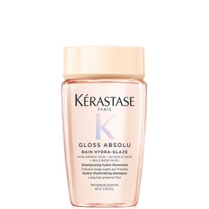 Kérastase Gloss Absolu Shampoo For All Hair Types With Glycolic Acid, Hyaluronic Acid & Wild Rose