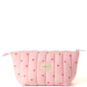 The Flat Lay Co Marshmallow Essential Makeup Pouch