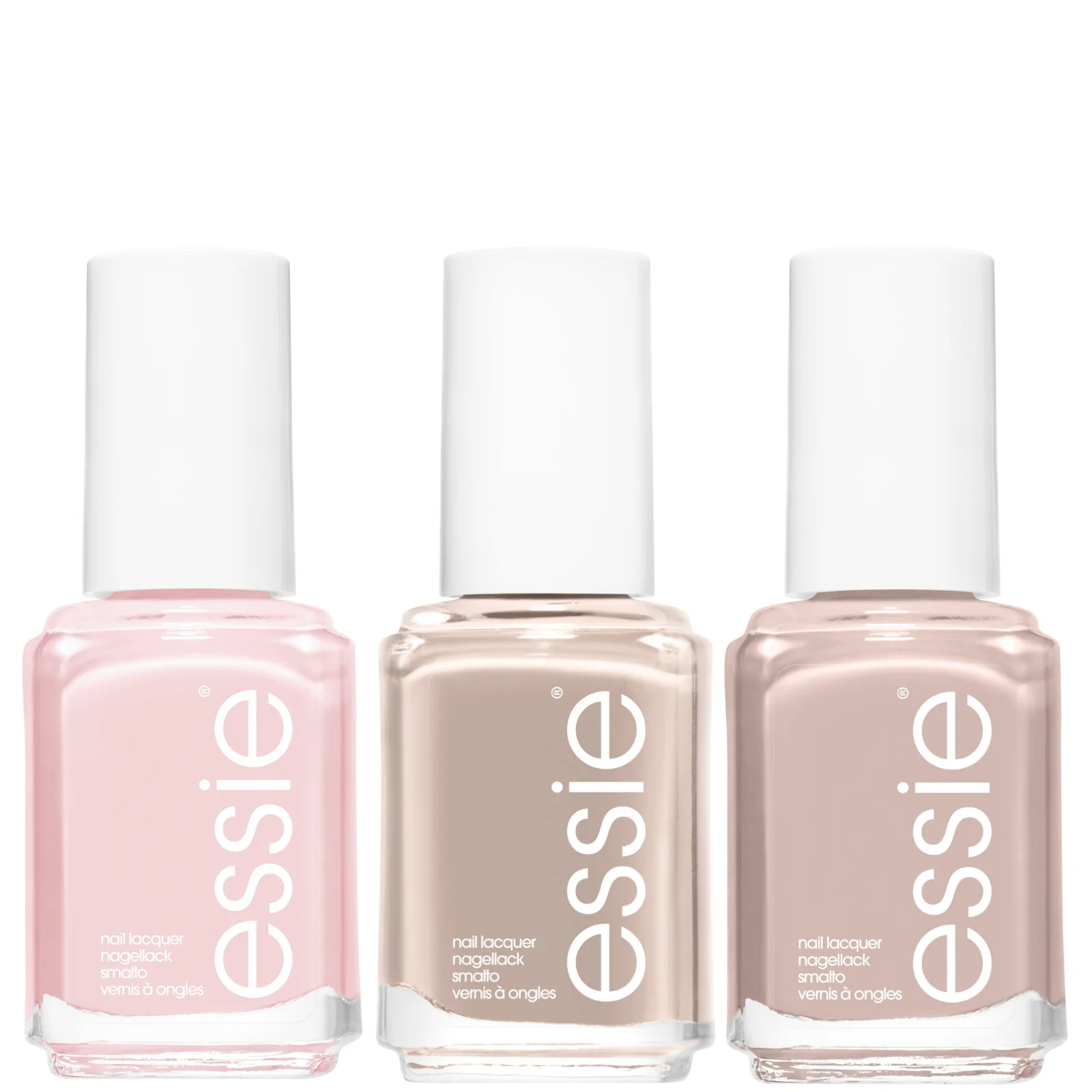 Essie Nude Nail Polish Trio