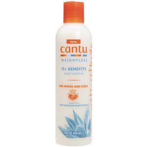 CANTU Weightless 15+ Benefits Daily Leave-In