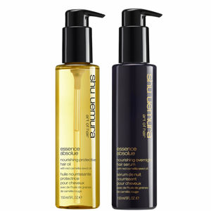 Shu Uemura Art Of Hair Essence Absolue Oil And Essence Absolue Overnight Serum Duo