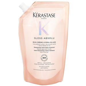 Kérastase Gloss Absolu Bain Crème Hydra-Glaze Shampoo For Thick Frizzy Hair Refill