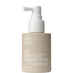 Act+Acre 3% Stem Cell Peptide H3-Grow+ Complex Scalp Treatment For Hair Thinning And Growth