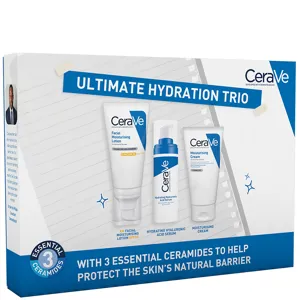 CeraVe Ultimate Hydration Routine: Moisturiser, Spf And Hyaluronic Acid Serum