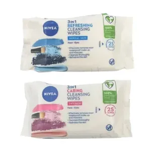 Nivea 3 In 1 Cleansing Wipes Refreshing