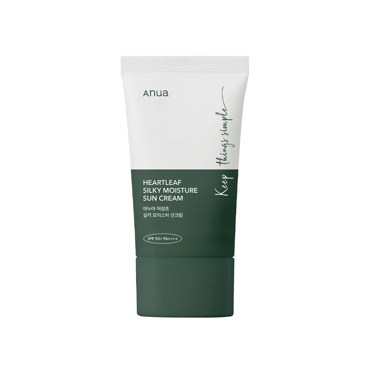 ANUA Heartleaf Silky Moisture Suncream
