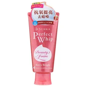 Shiseido Senka Perfect Whip Berry Bright Beauty Face Foam