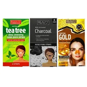 Beauty Formulas Nose Pore Strips Charcoal