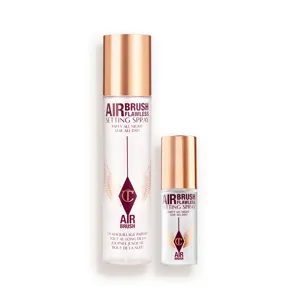 Charlotte Tilbury Airbrush Flawless Setting Spray Xl & Mini Duo