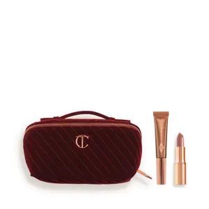 Charlotte Tilbury Super Nudes Sculpting Secrets & Large Makeup Bag