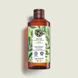Yves Rocher Relaxing Olive Petitgrain Bath And Shower Gel