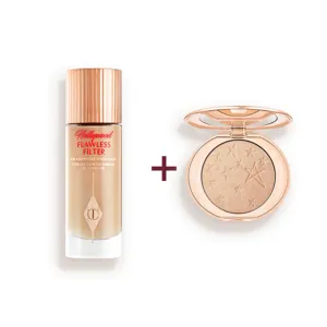 Charlotte Tilbury Hollywood Flawless Filter & Glow Glide Highlighter Duo
