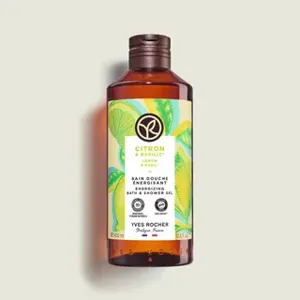 Yves Rocher Lemon & Basil Energizing Bath & Shower Gel