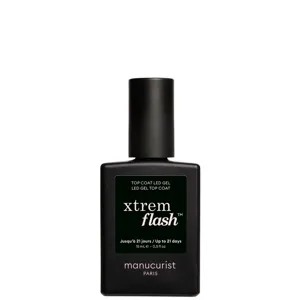 Manucurist this high shine top coat seals your gel polish