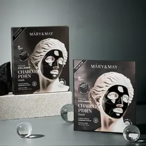 Mary & May Vegan Collagen Charcoal Pdrn Mask Set