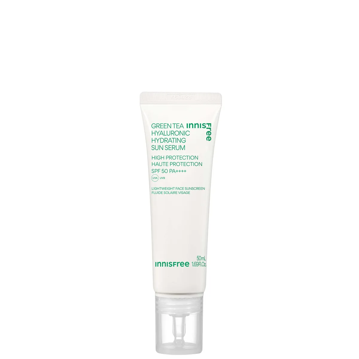 Innisfree Green Tea Hyaluronic Moist Sun Serum Spf50