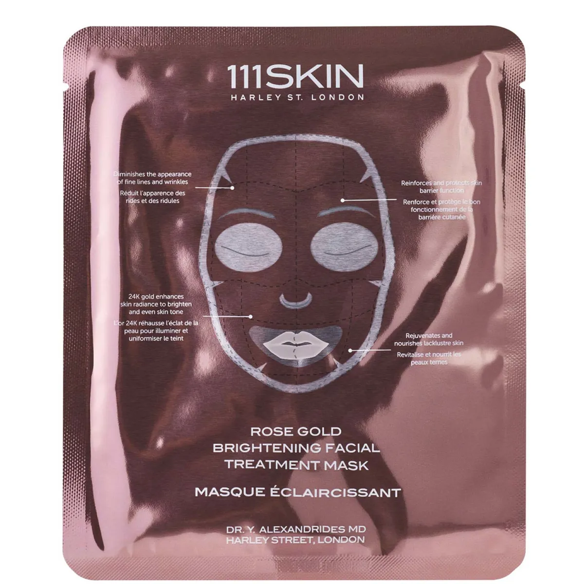 111SKIN Rose Gold Brightening Facial Mask