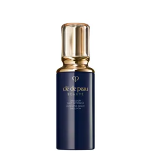 Clé de Peau Beauté Intensive Night Emulsion is a lightweight moisturiser designed