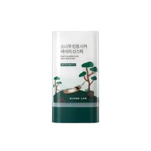 Round Lab Pine Calming Cica Airy Sun Stick
