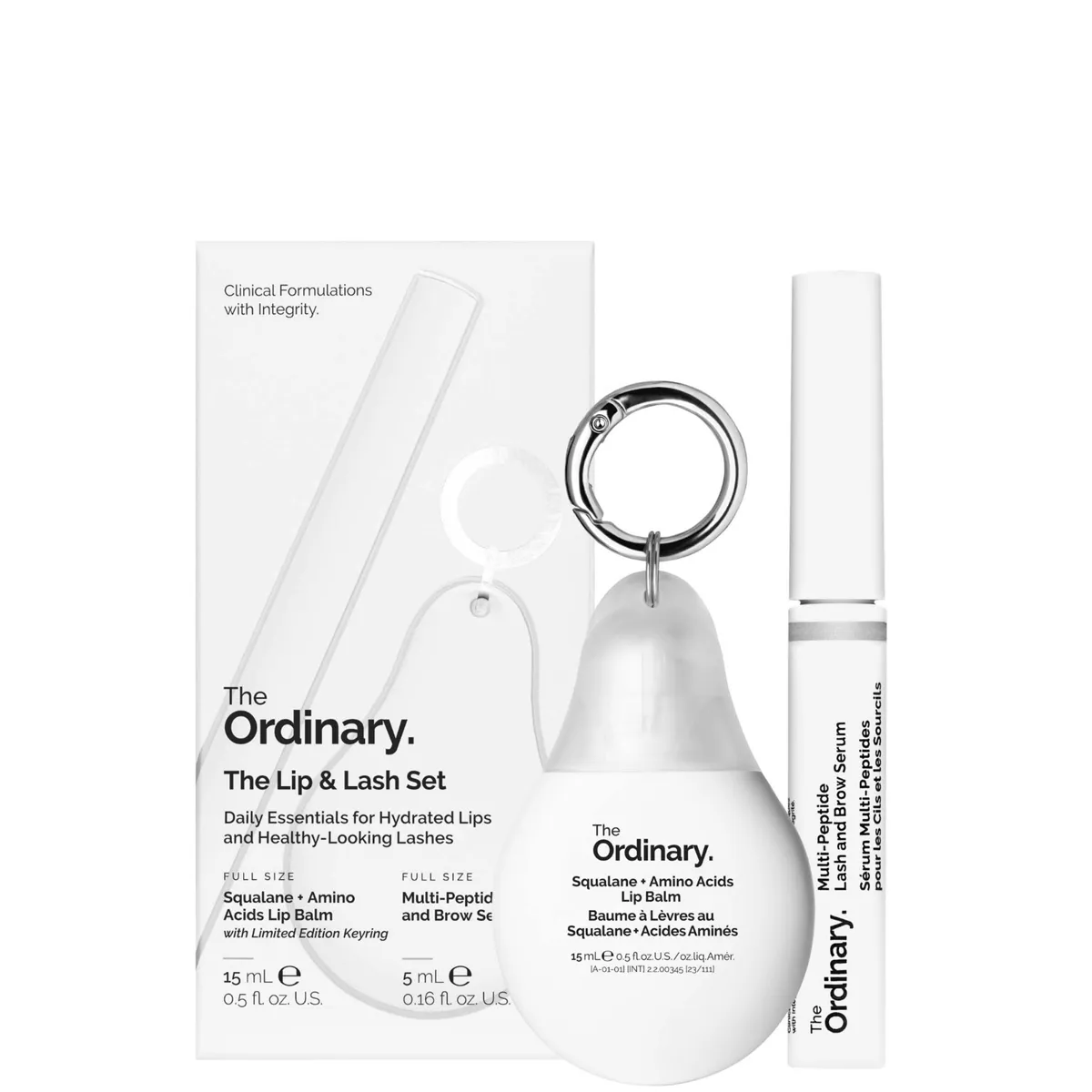 The Ordinary Lip & Lash Set