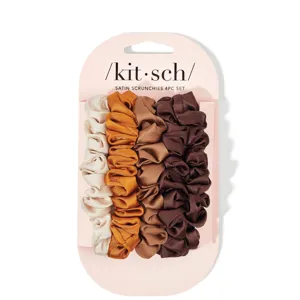 Kitsch Satin Petite Scrunchies