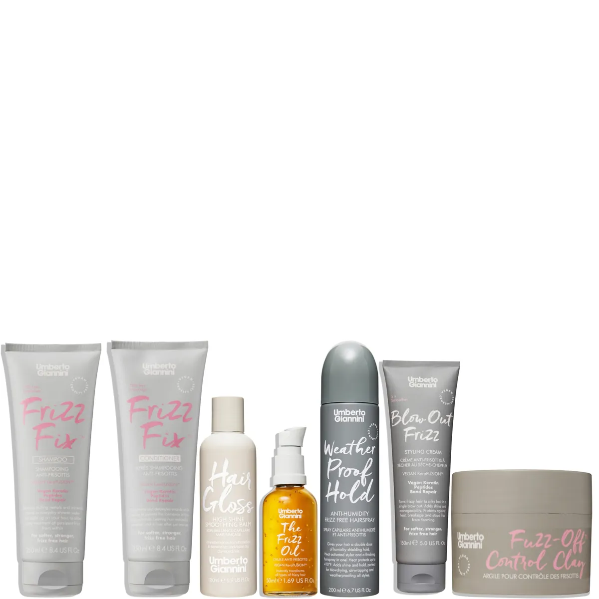 Umberto Giannini The Ultimate Frizz Fix Hair Kit
