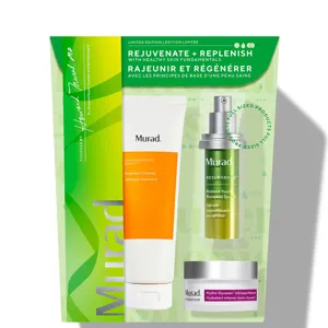 Murad Rejuvenate + Replenish With Healthy Skin Fundamentals Set
