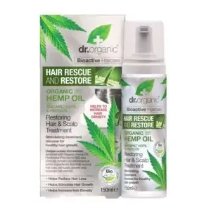 Dr Organic Hemp Oil Rescue Restoring Hair & Scalp Treatment