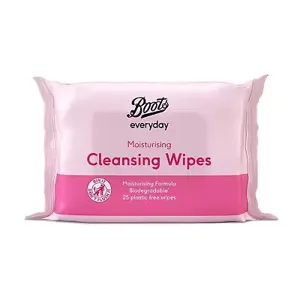 Boots Biodegradable Moisturising Cleansing Wipes