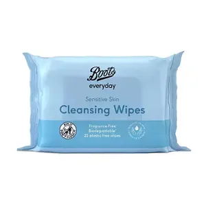 Boots Biodegradable Fragrance Free Cleansing Wipes