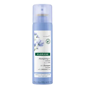 Klorane Volumising Dry Shampoo With Organic Flax Fibre For Fine, Limp Hair