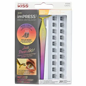 Kiss Impress Falsies Press-On False Lash Kit