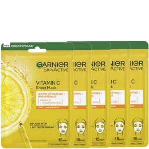 Garnier Moisture Bomb Hydrating And Brightening Vitamin C Sheet Mask