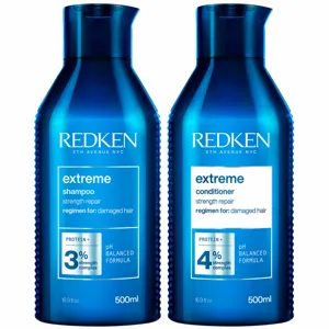 Redken Extreme Shampoo And Conditioner Routine For Damaged Hair