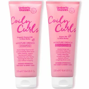Umberto Giannini Coily Curls Shampoo And Conditioner Duo