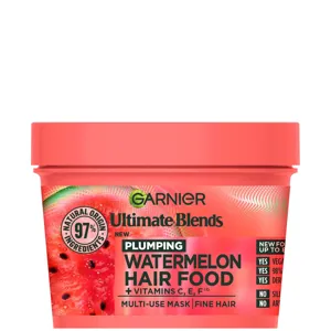 Garnier Ultimate Blends Plumping Hair Food Watermelon 3-In-1 Mask Treatment